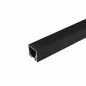 Preview: Aluminum Profile Medium 30x30mm black anodized for LED strips
